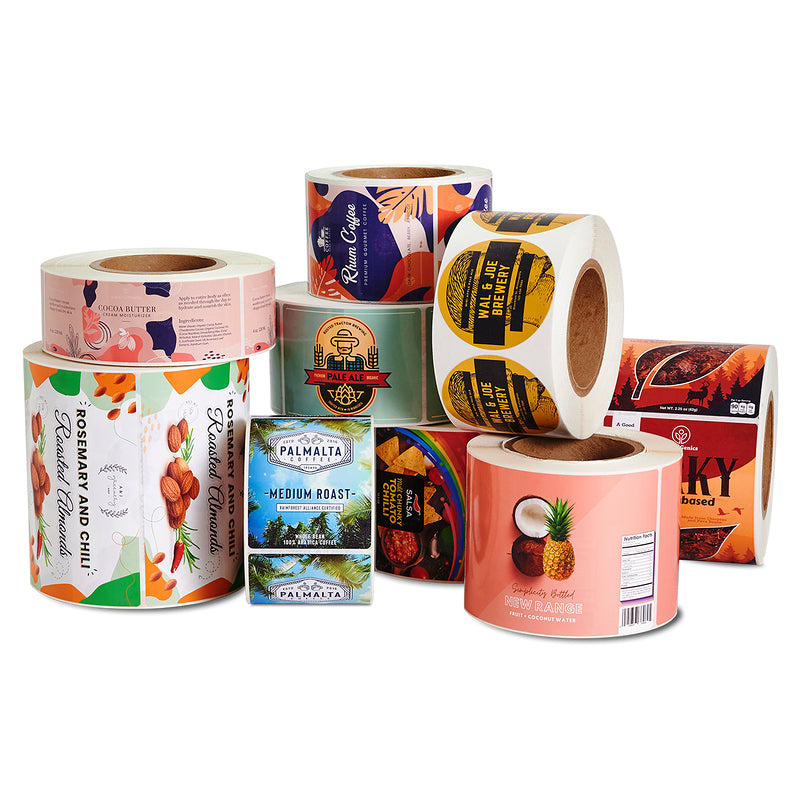 DTM lx4000e colour label printer label roll samples