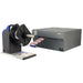 DTM lx910e colour label printer with rw 7 rewinder right side