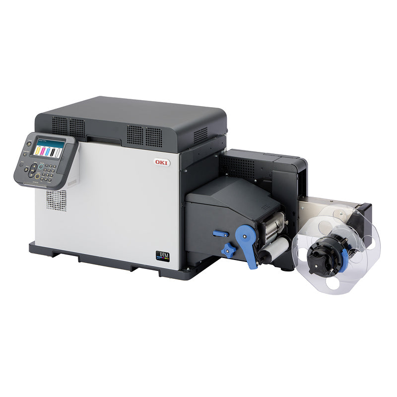DTM pro1050 colour label printer front right