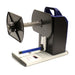 DTM RW-7 label rewinder and unwinder without a roll, front left view