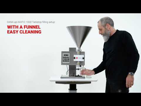Swienty DANA api MATIC 1000 short-leg version and filling machine overview