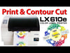 DTM LX610e print-and-cut label printer demonstration
