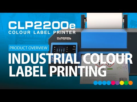 DTM CLP2200e industrial colour label printer