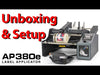 DTM AP380e label applicator unboxing and setup