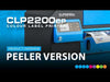 DTM CLP2200ep peeler label printer demonstration