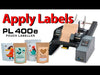 DTM PL400e setup and first label application
