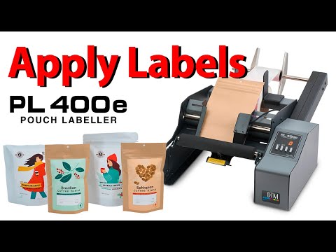 DTM PL400e setup and first label application