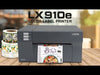 DTM LX910e wide-format colour label printer demonstration