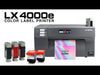 DTM LX4000e colour label printer demonstration