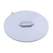 Swienty hopper lid with raised handle for DANA filling machine hoppers